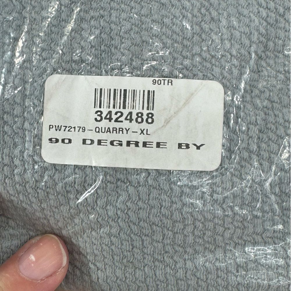 90 Degree By Reflex Ultra Knit High Waist Joggers- Quarry- Size XL- New - Picture 7 of 7